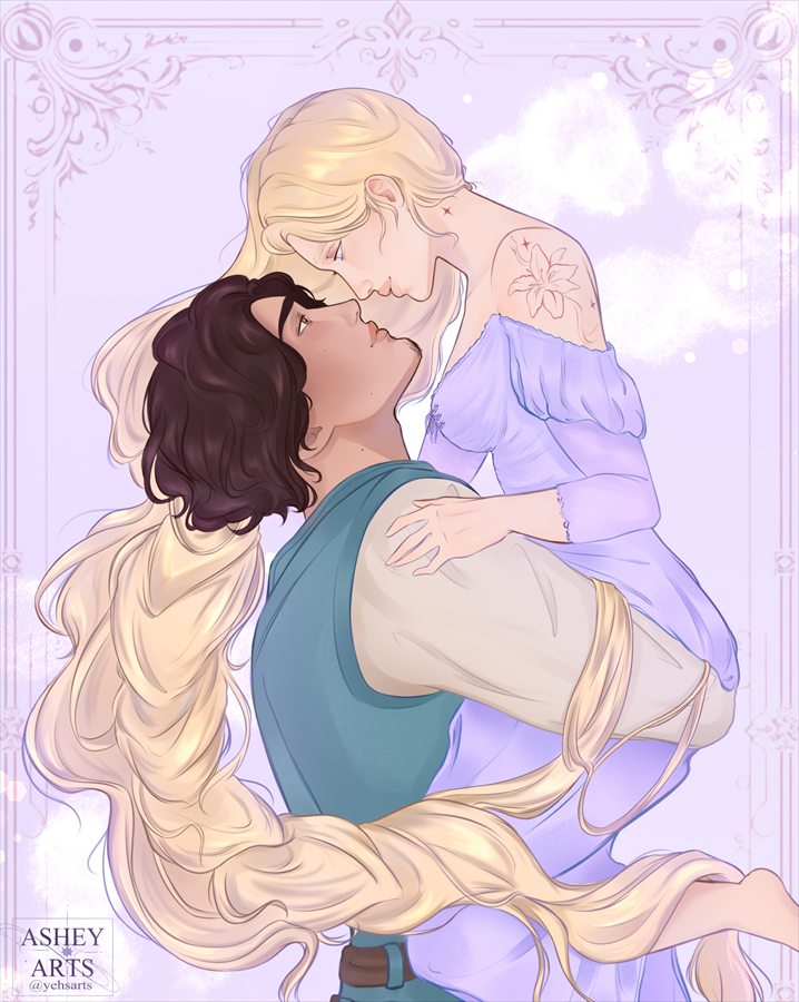 Couple illustration by Ashey Arts
