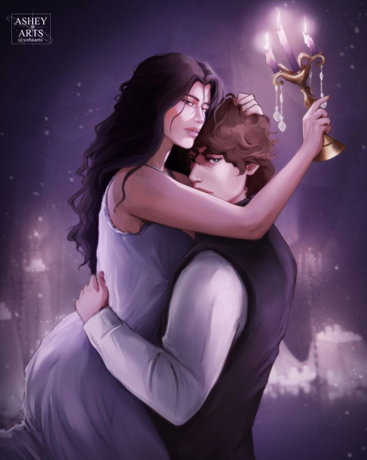 Couple illustration by Ashey Arts