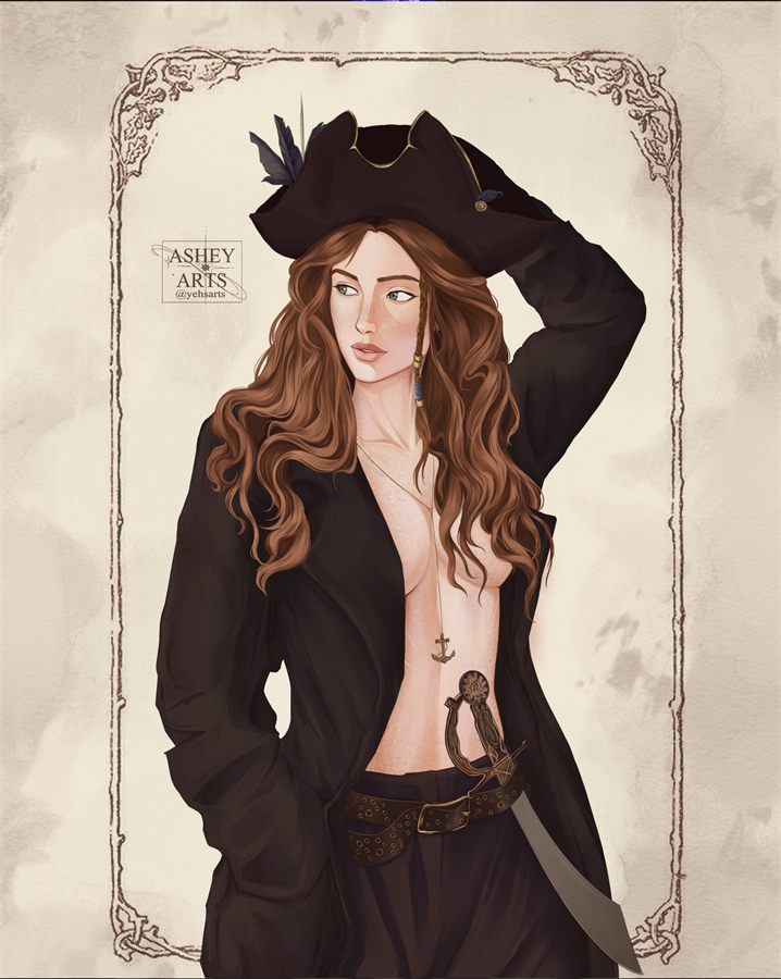 Half-body commission by Ashey Arts